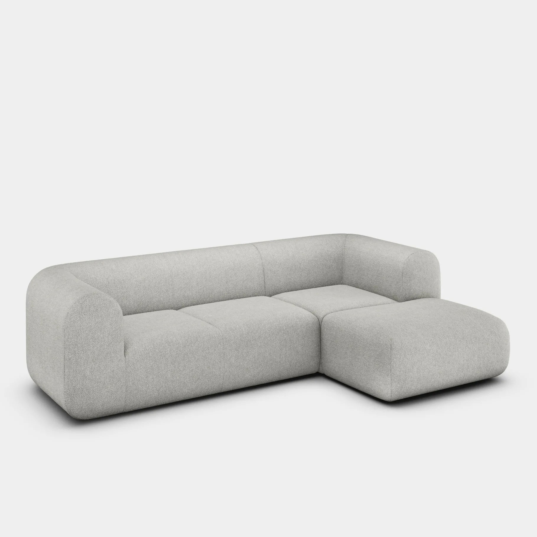 Plump Right Chaise Longue Modular Sofa