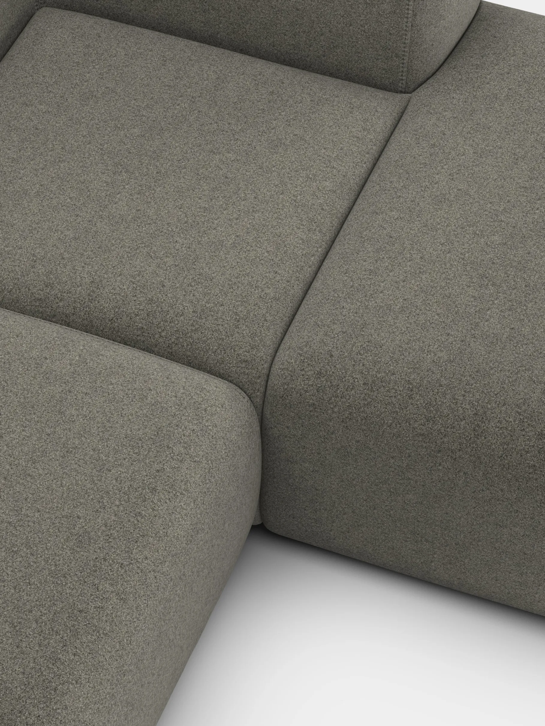 Plump Right Chaise Longue Modular Sofa