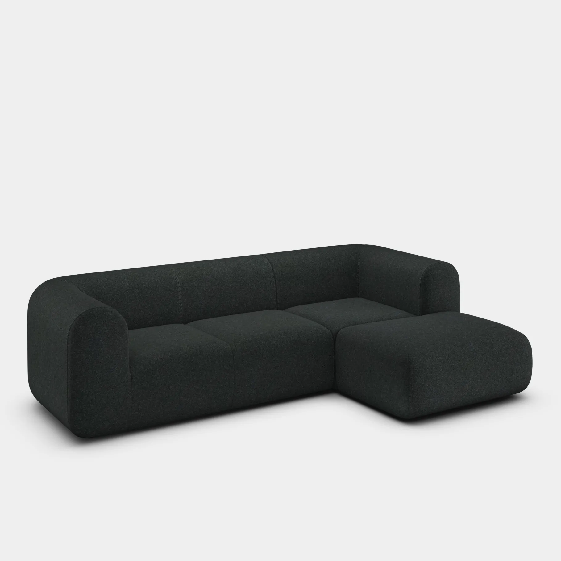 Plump Right Chaise Longue Modular Sofa