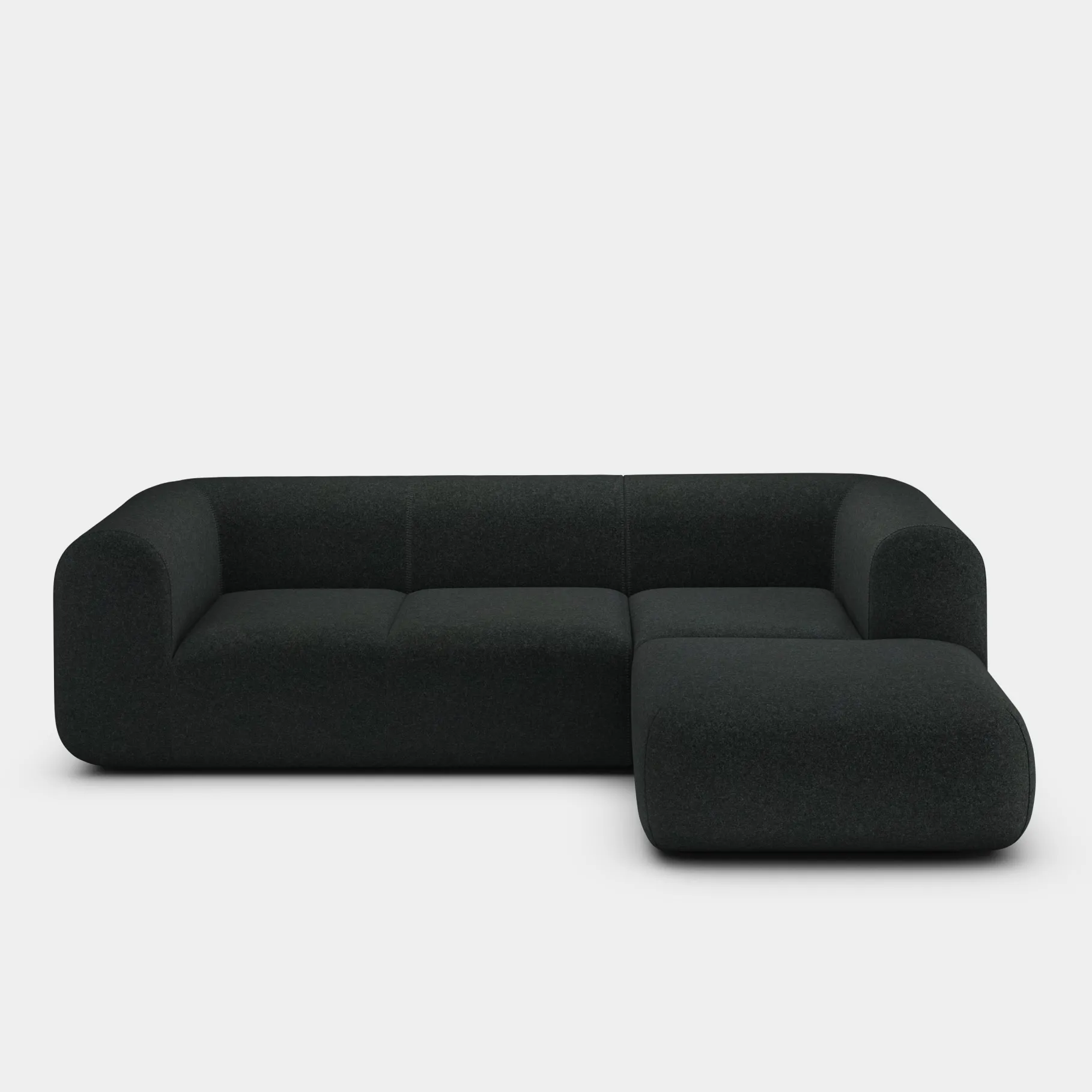 Plump Right Chaise Longue Modular Sofa
