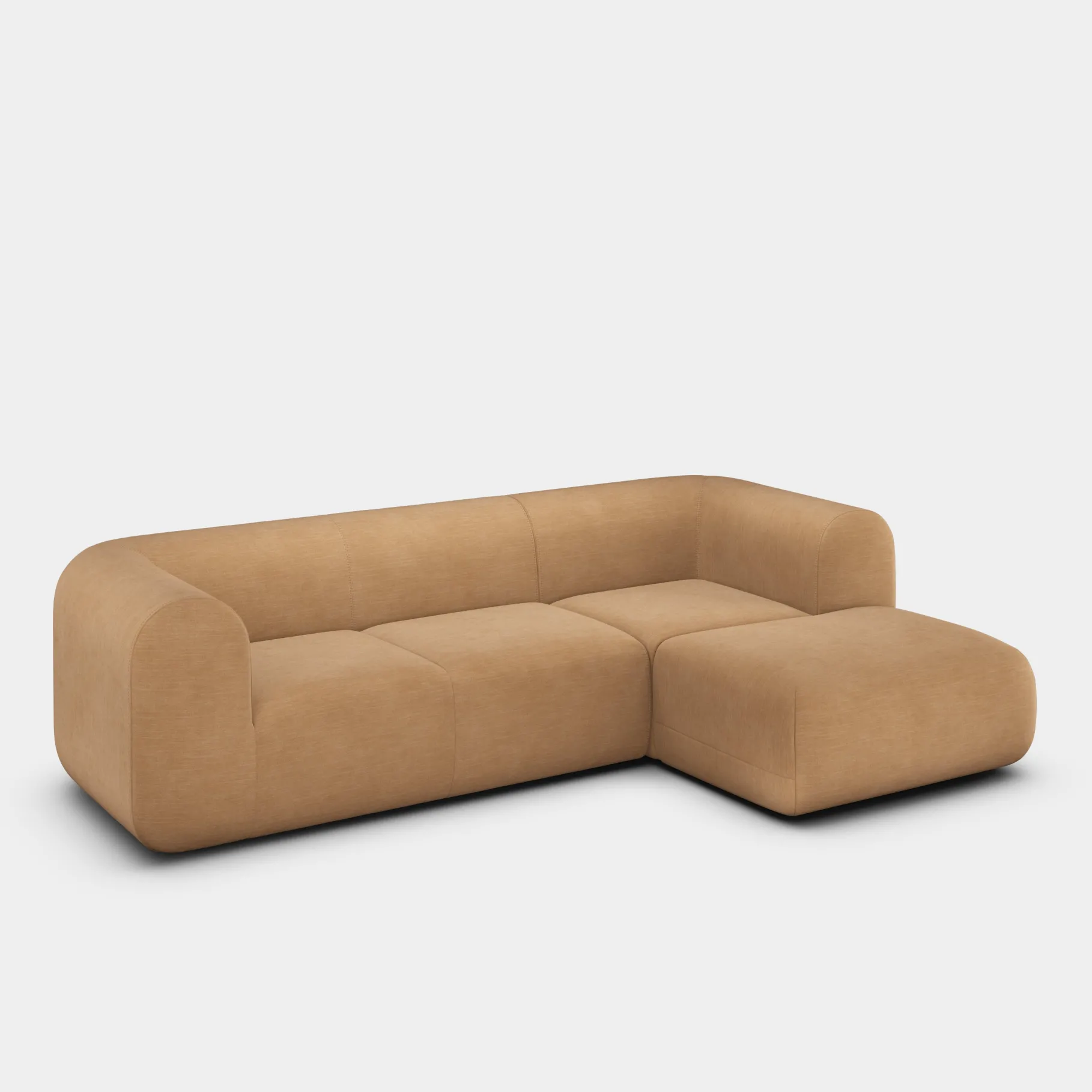 Plump Right Chaise Longue Modular Sofa