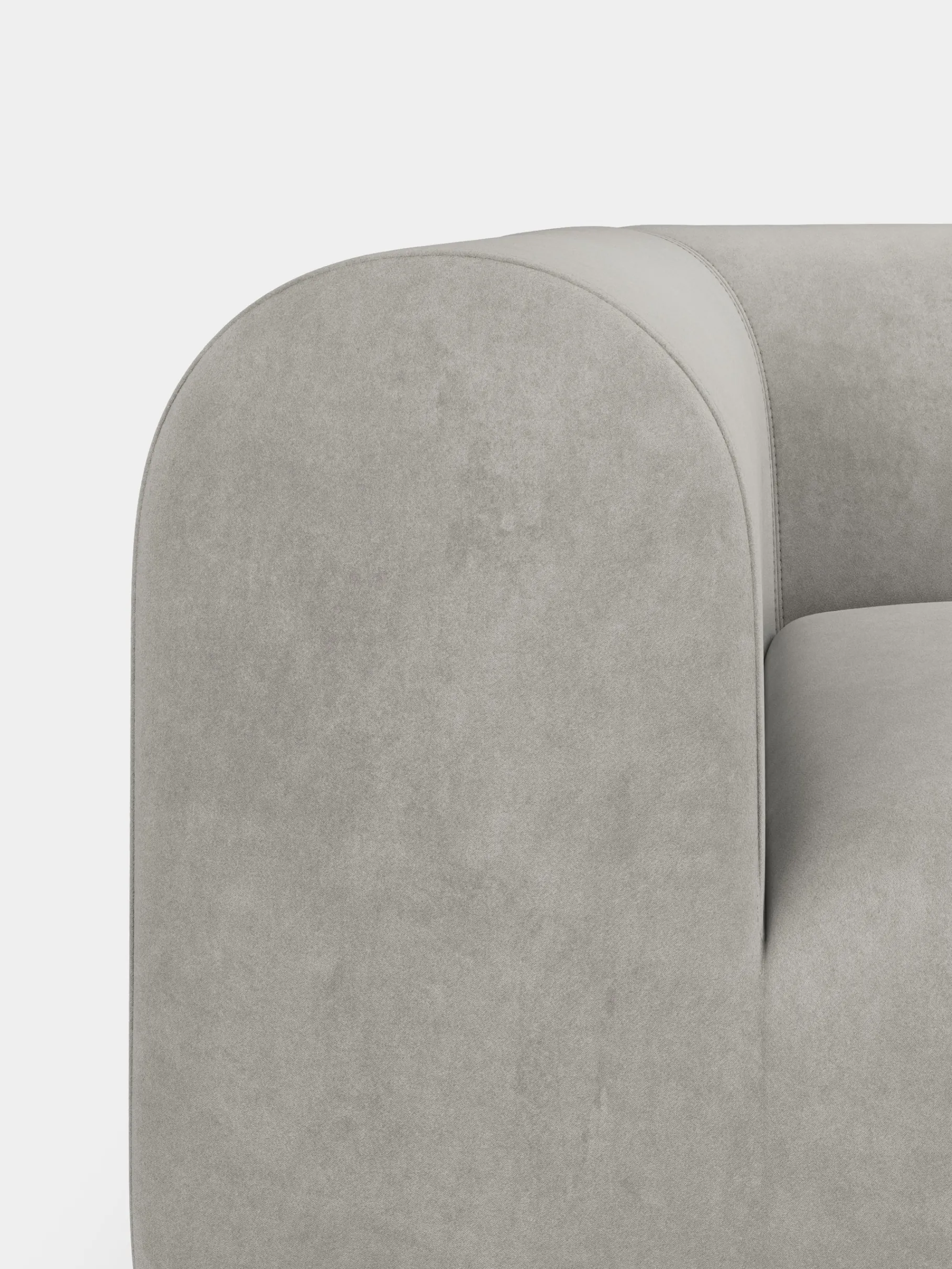 Plump Right Chaise Longue Modular Sofa