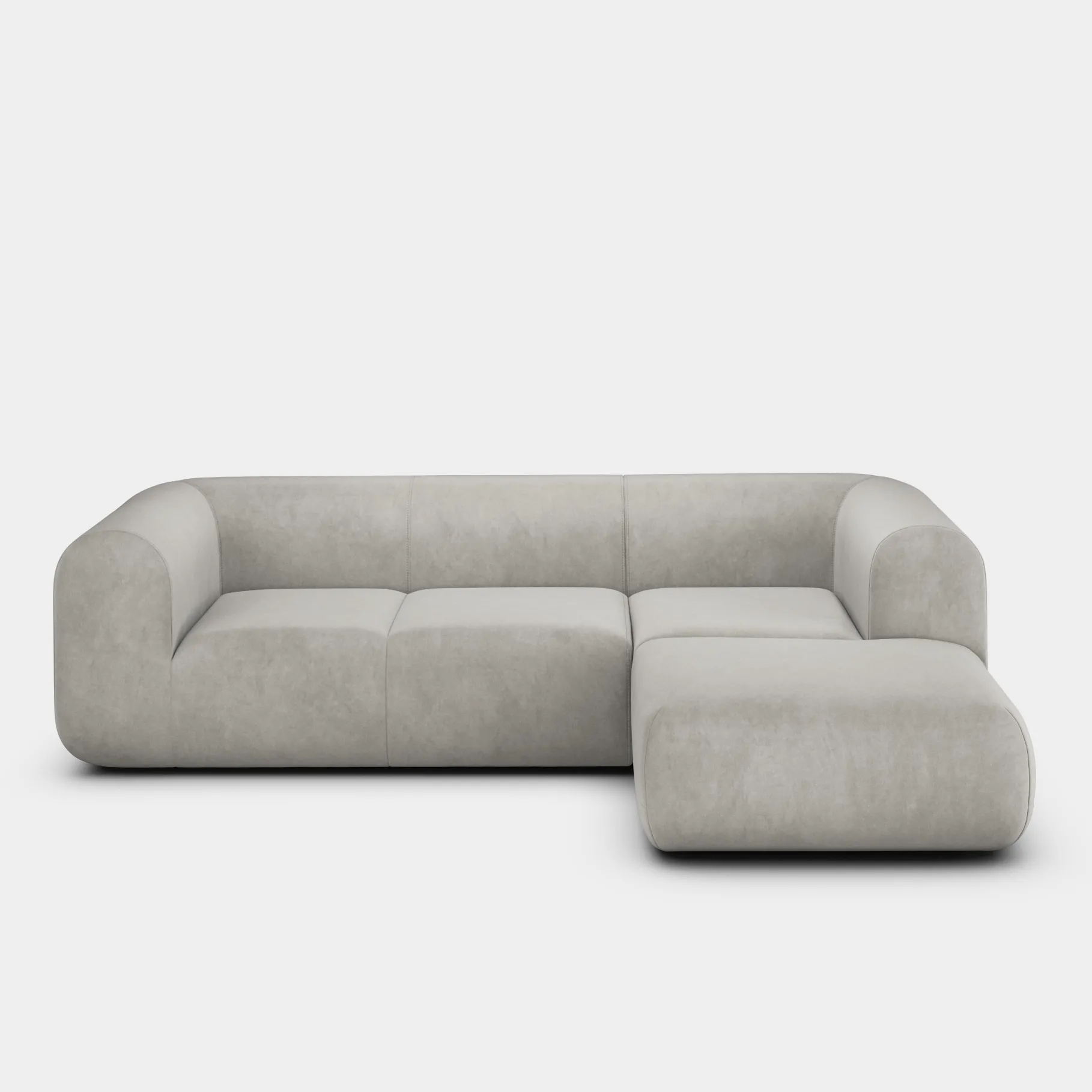 Plump Right Chaise Longue Modular Sofa