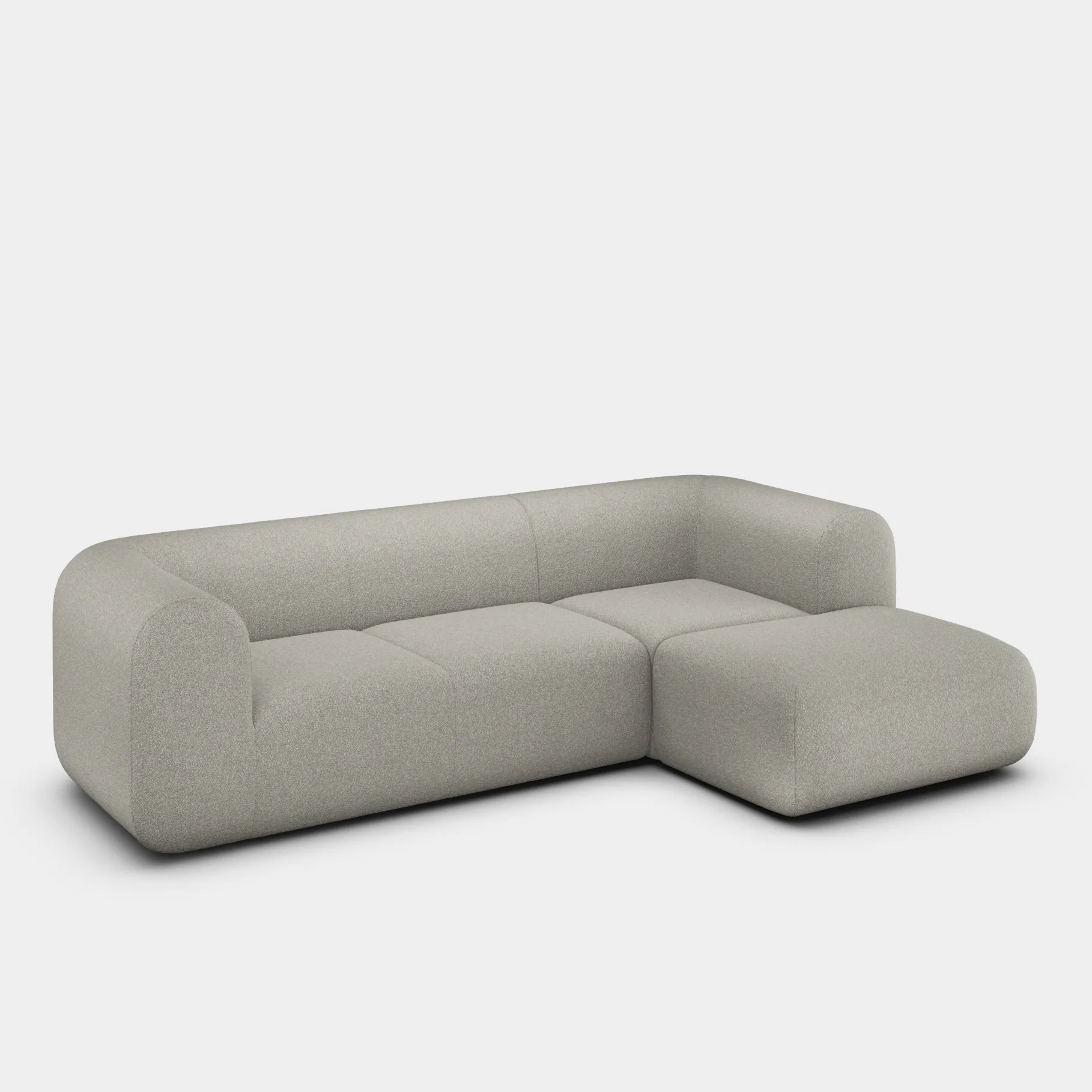 Plump Right Chaise Longue Modular Sofa