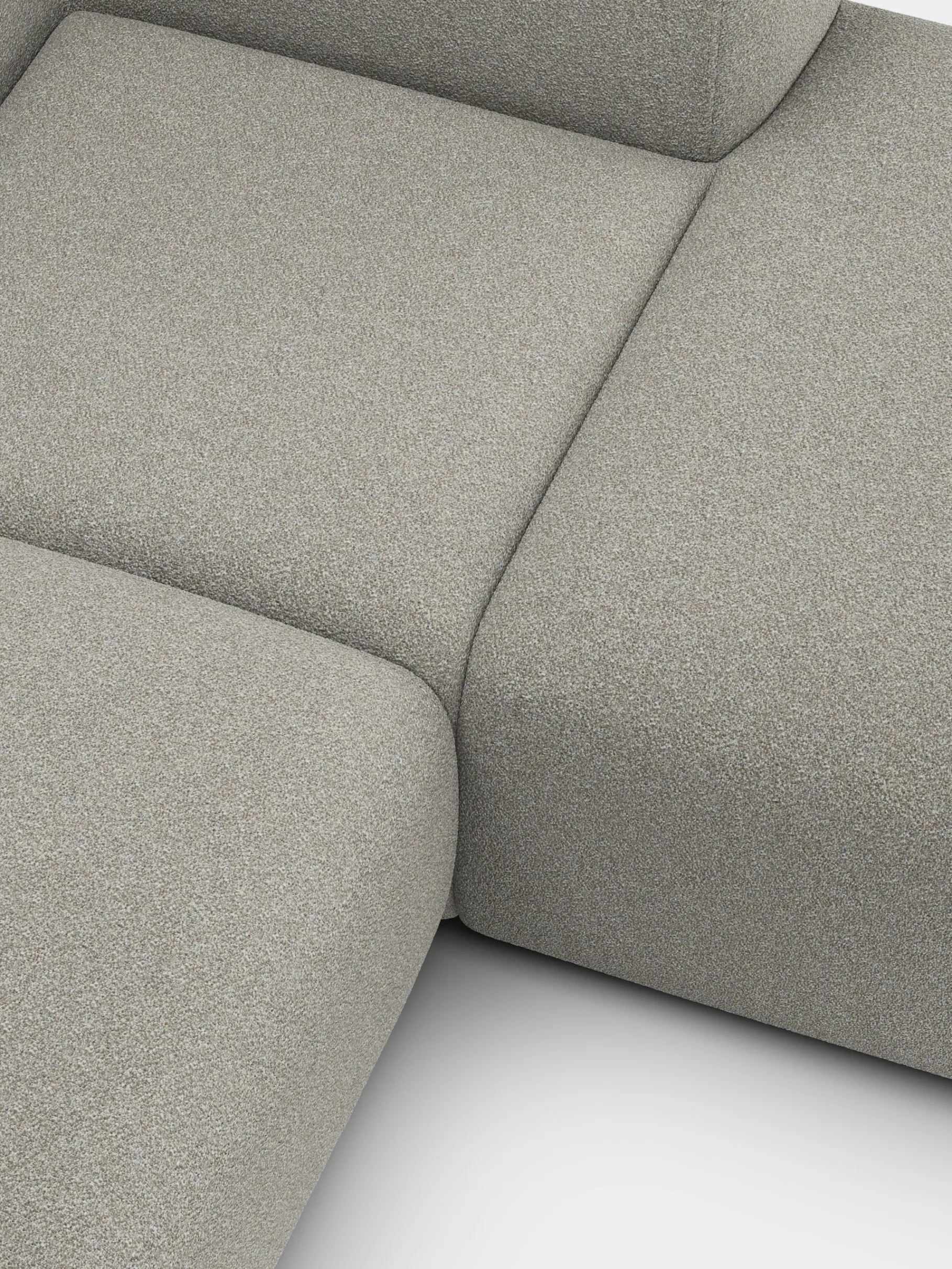 Plump Right Chaise Longue Modular Sofa