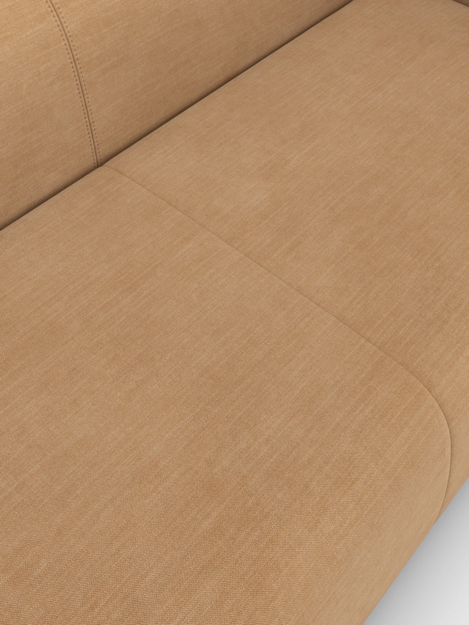 Plump 3-Seater Fixed Sofa