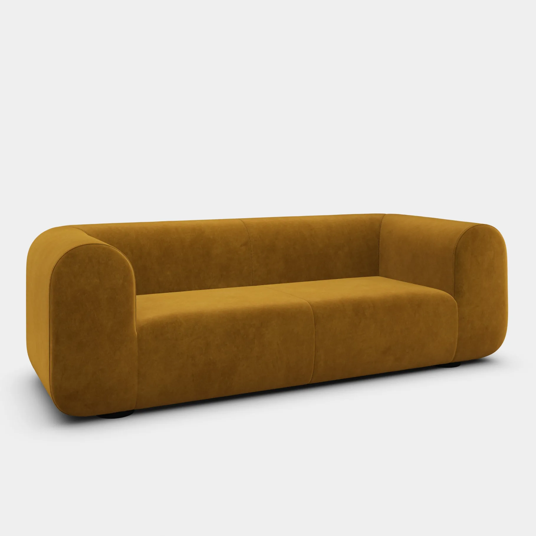 Plump 2.5-Seater Fixed Sofa