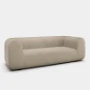 Plump 3-Seater Fixed Sofa