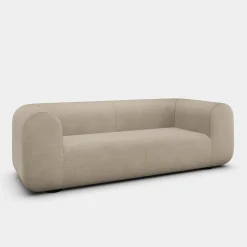 Plump 3-Seater Fixed Sofa