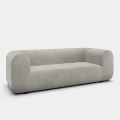 Plump 3-Seater Fixed Sofa