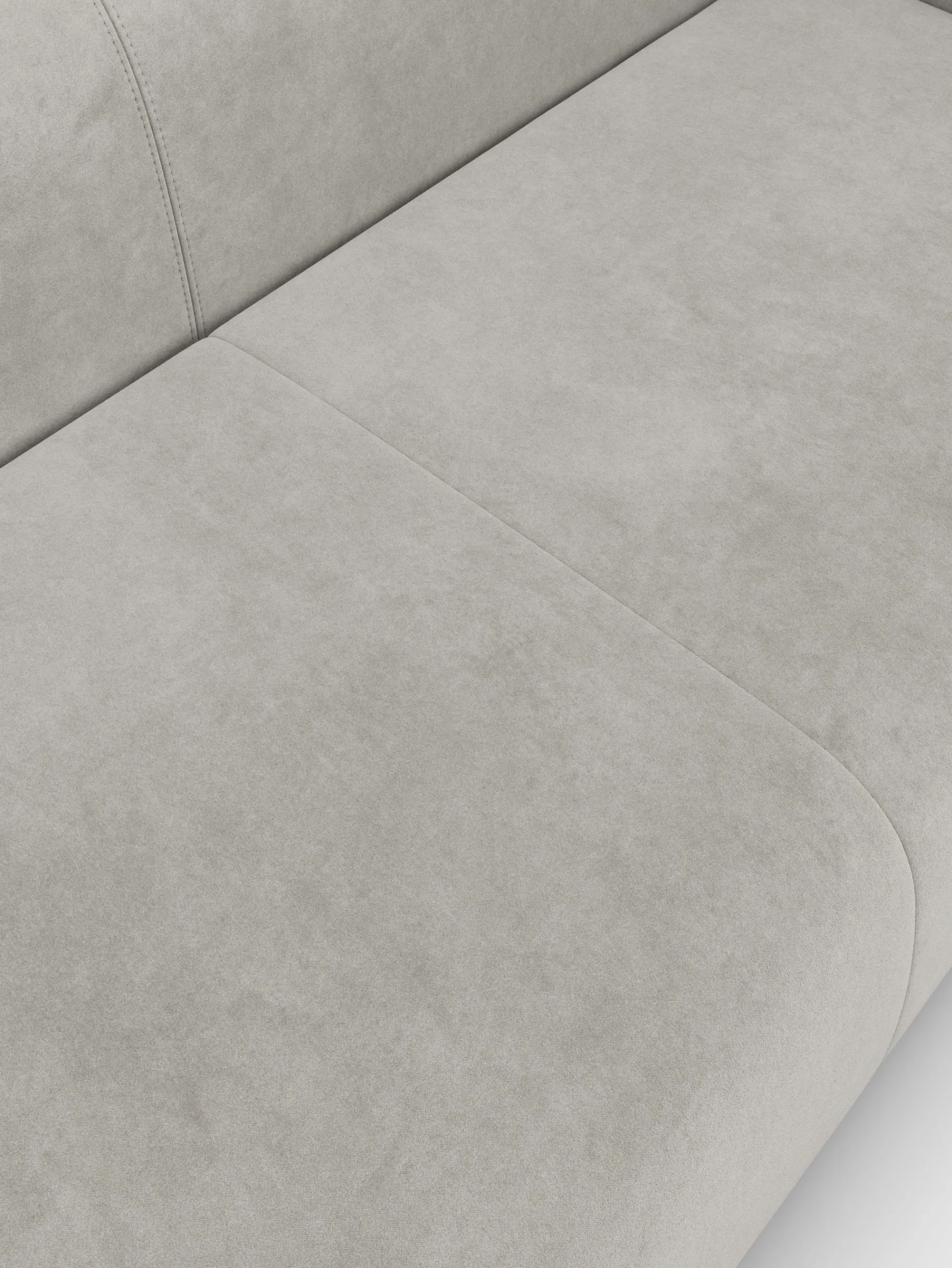 Plump 3-Seater Fixed Sofa