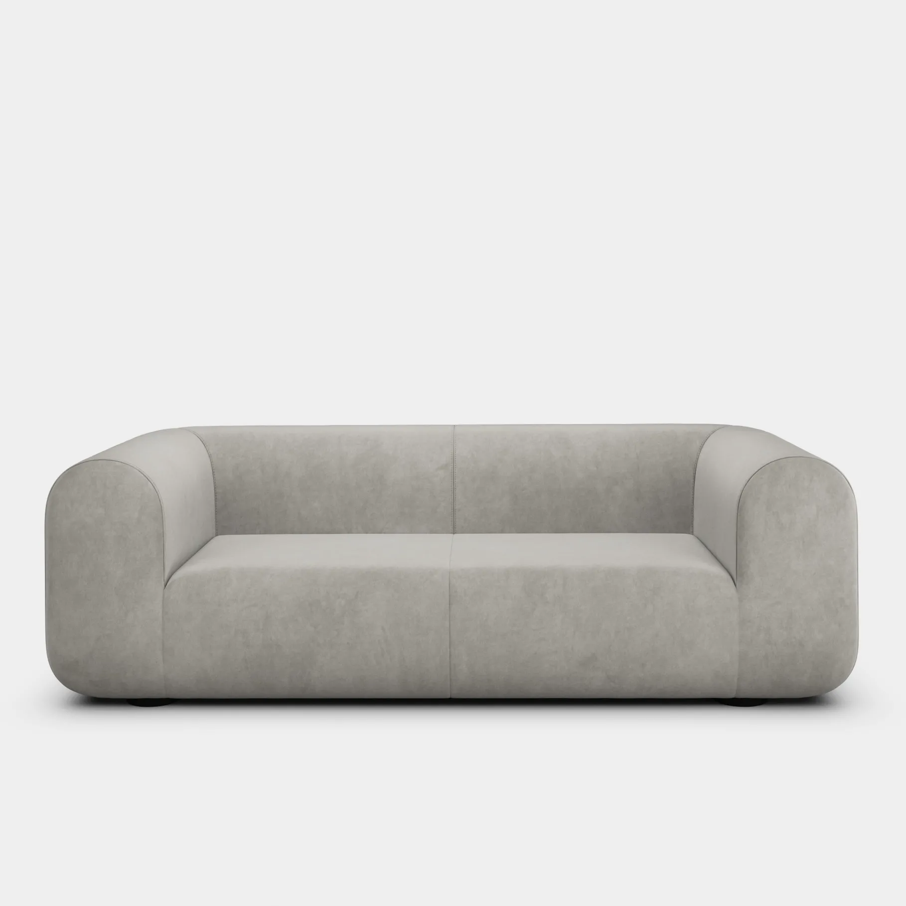Plump 3-Seater Fixed Sofa