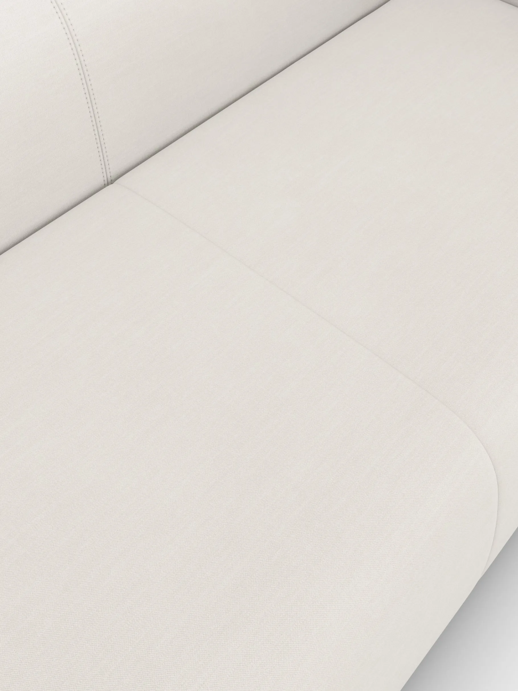 Plump 3-Seater Fixed Sofa