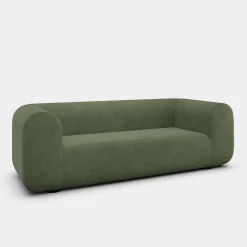 Plump 3-Seater Fixed Sofa