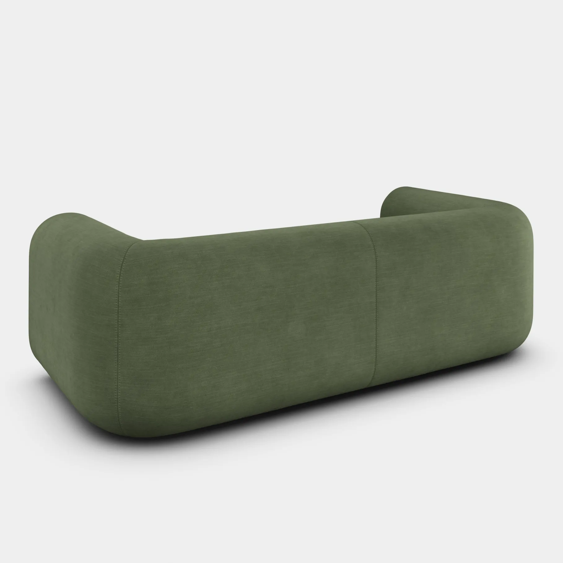 Plump 3-Seater Fixed Sofa