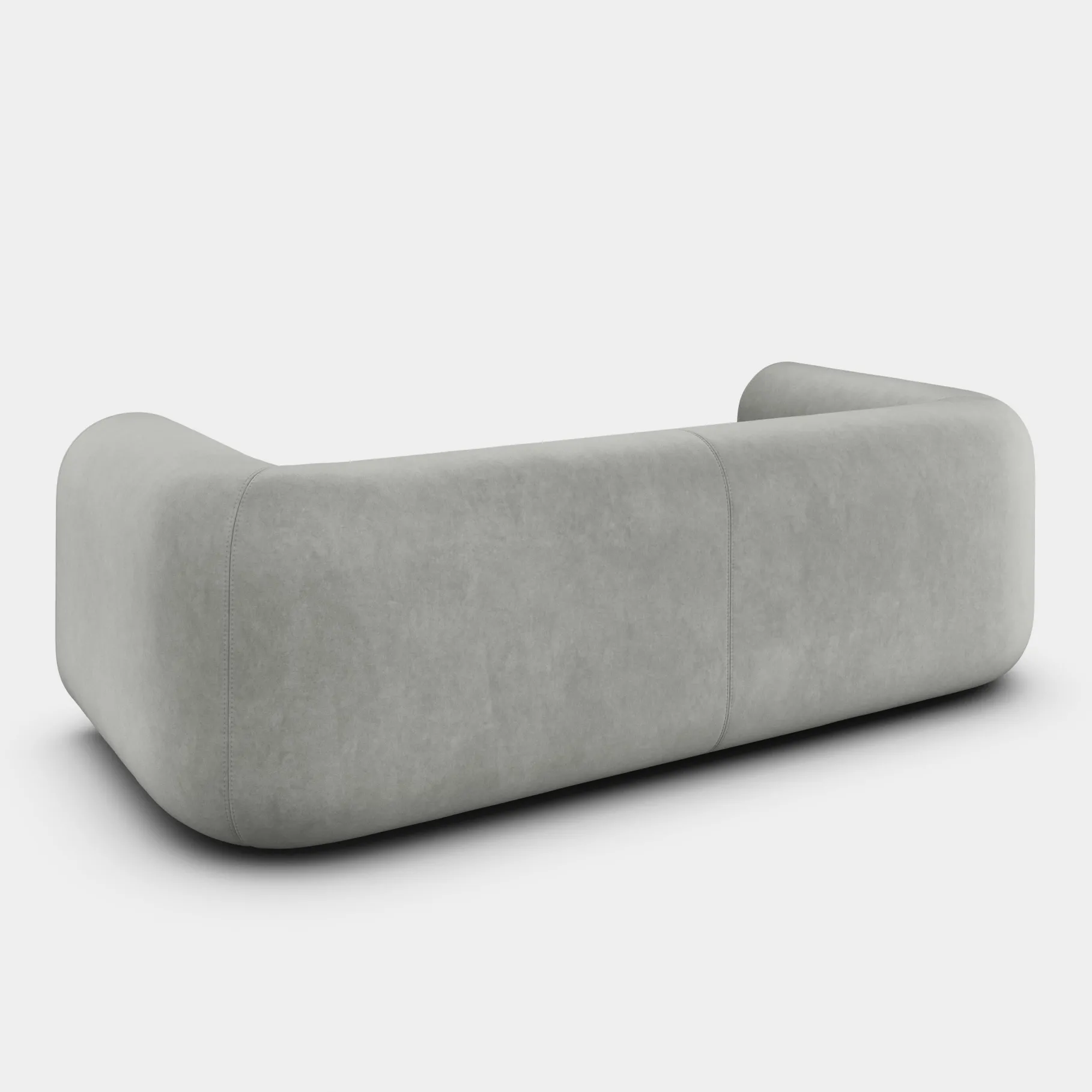 Plump 3-Seater Fixed Sofa