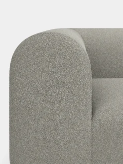 Plump 3-Seater Fixed Sofa