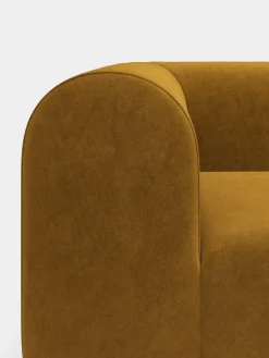 Plump 3-Seater Fixed Sofa