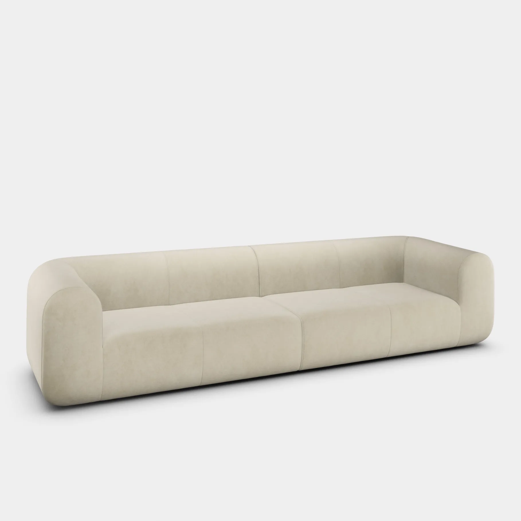Plump Wide 4-Seater Modular Sofa