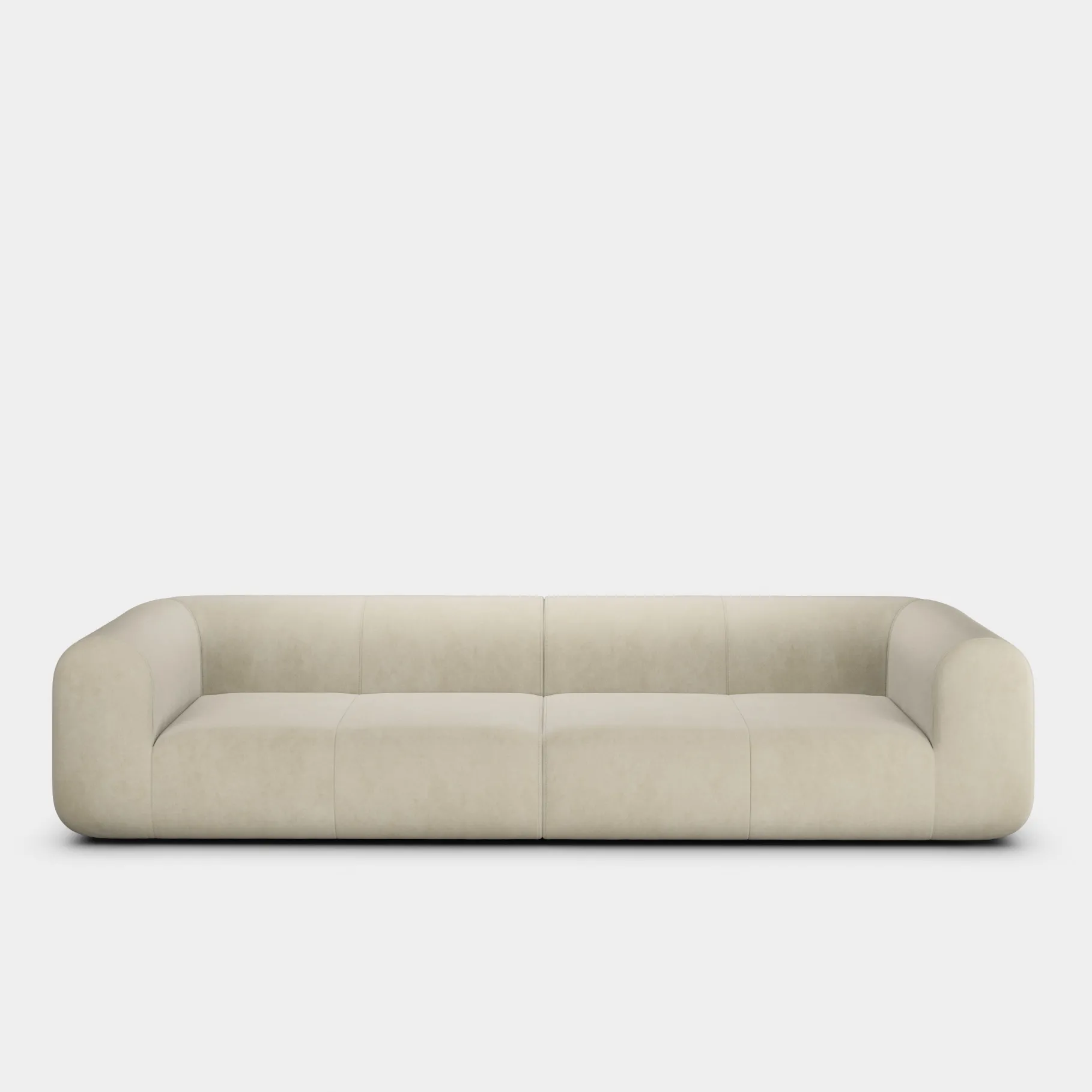 Plump Wide 4-Seater Modular Sofa