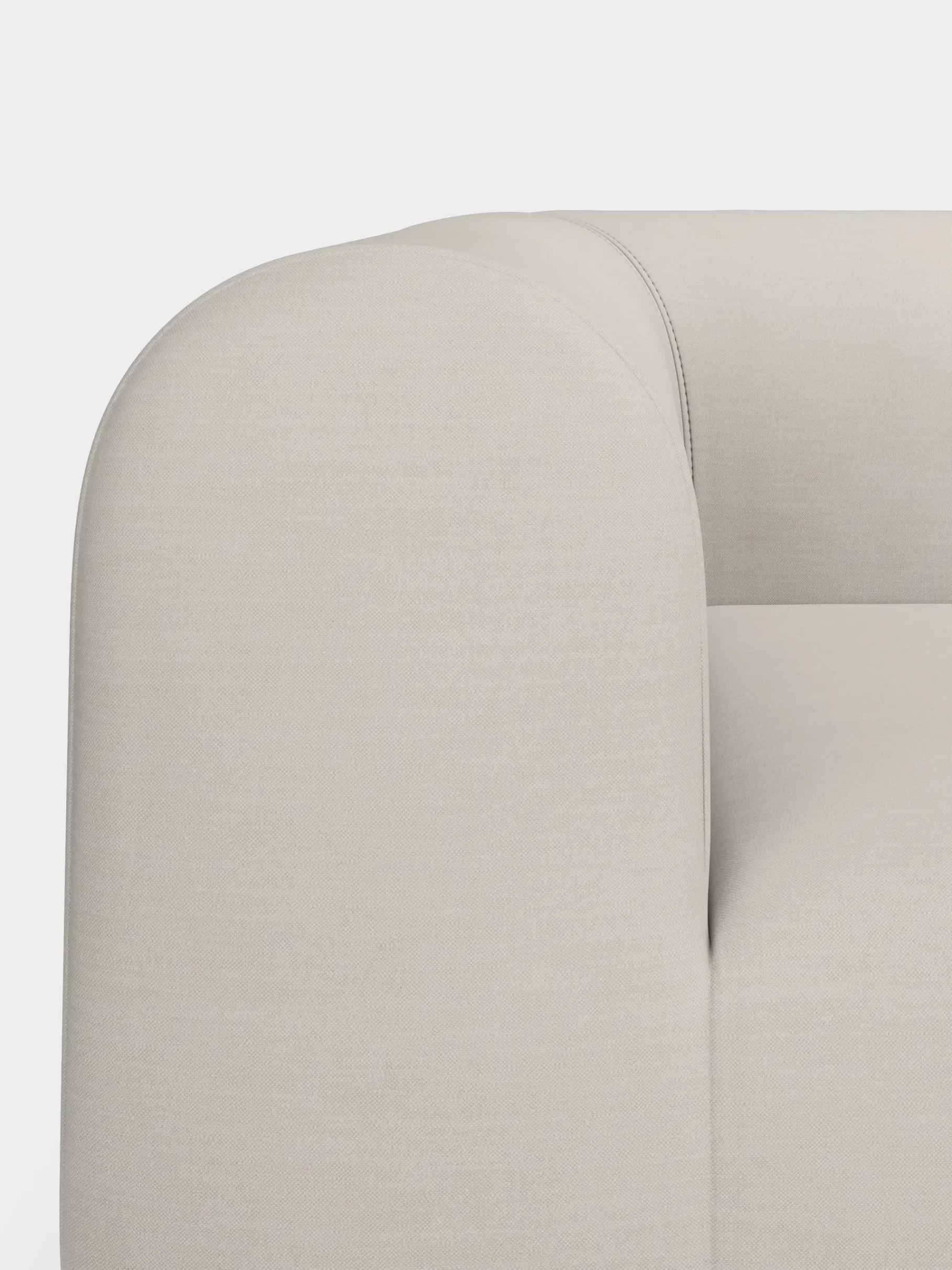 Plump Wide 3-Seater Modular Sofa