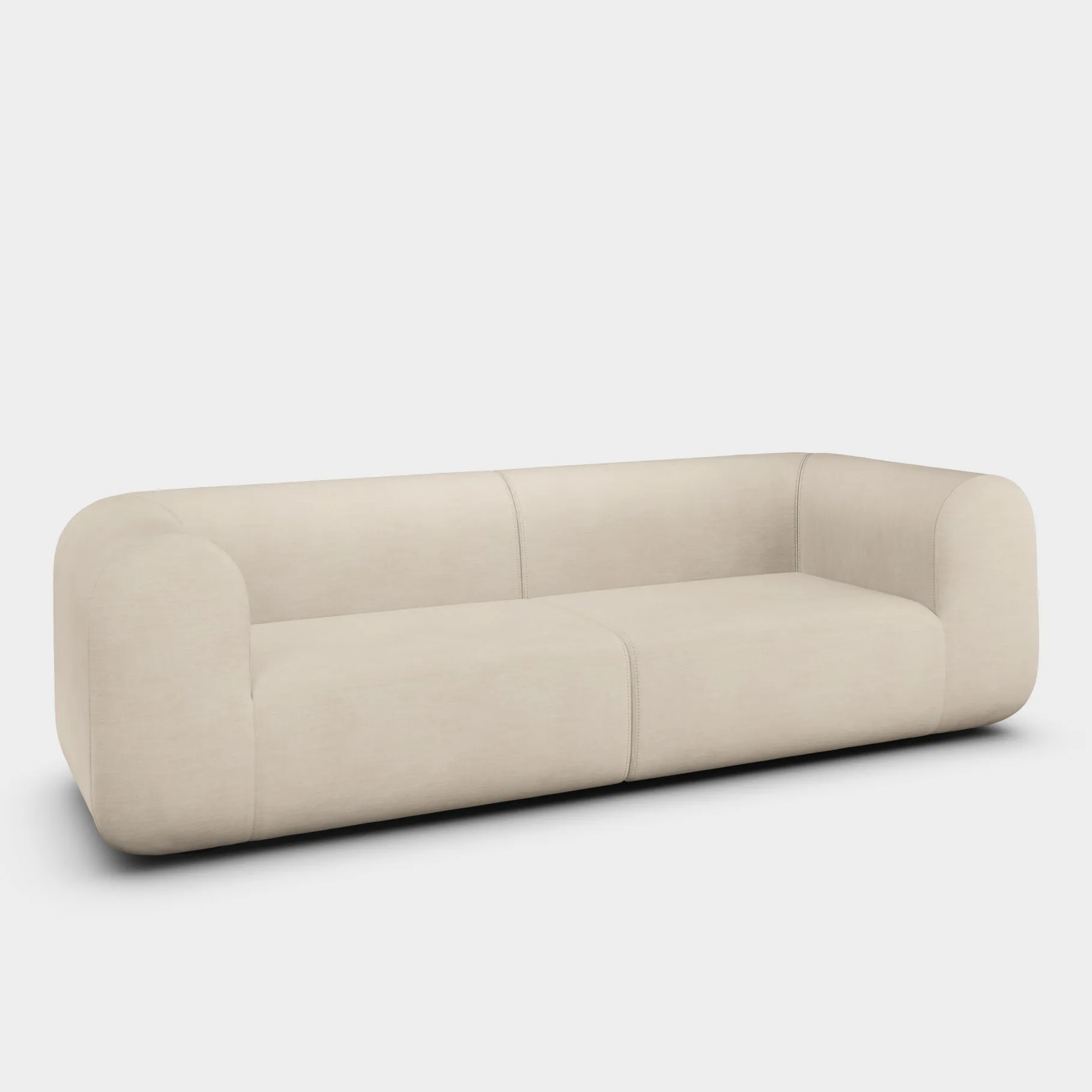 Plump Wide 3-Seater Modular Sofa