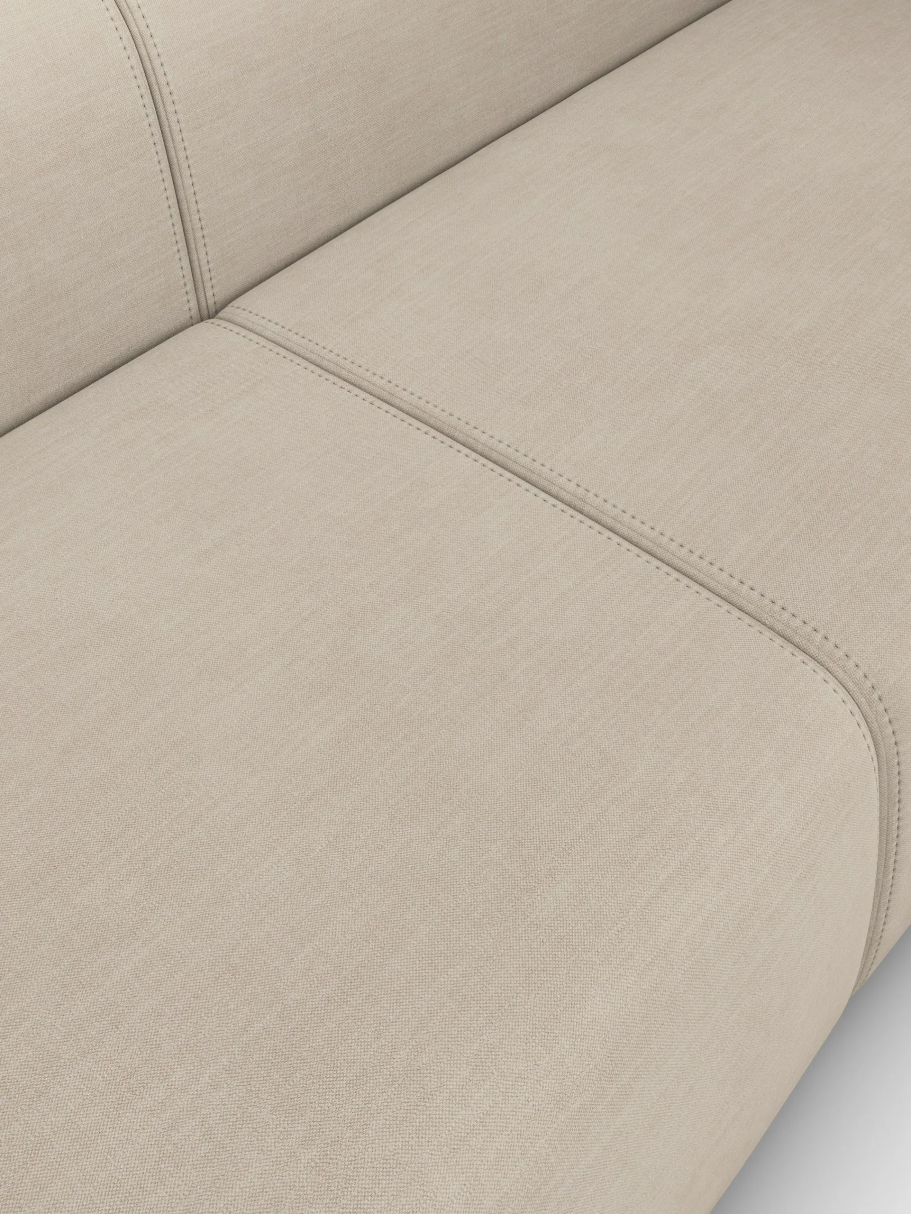 Plump Wide 3-Seater Modular Sofa