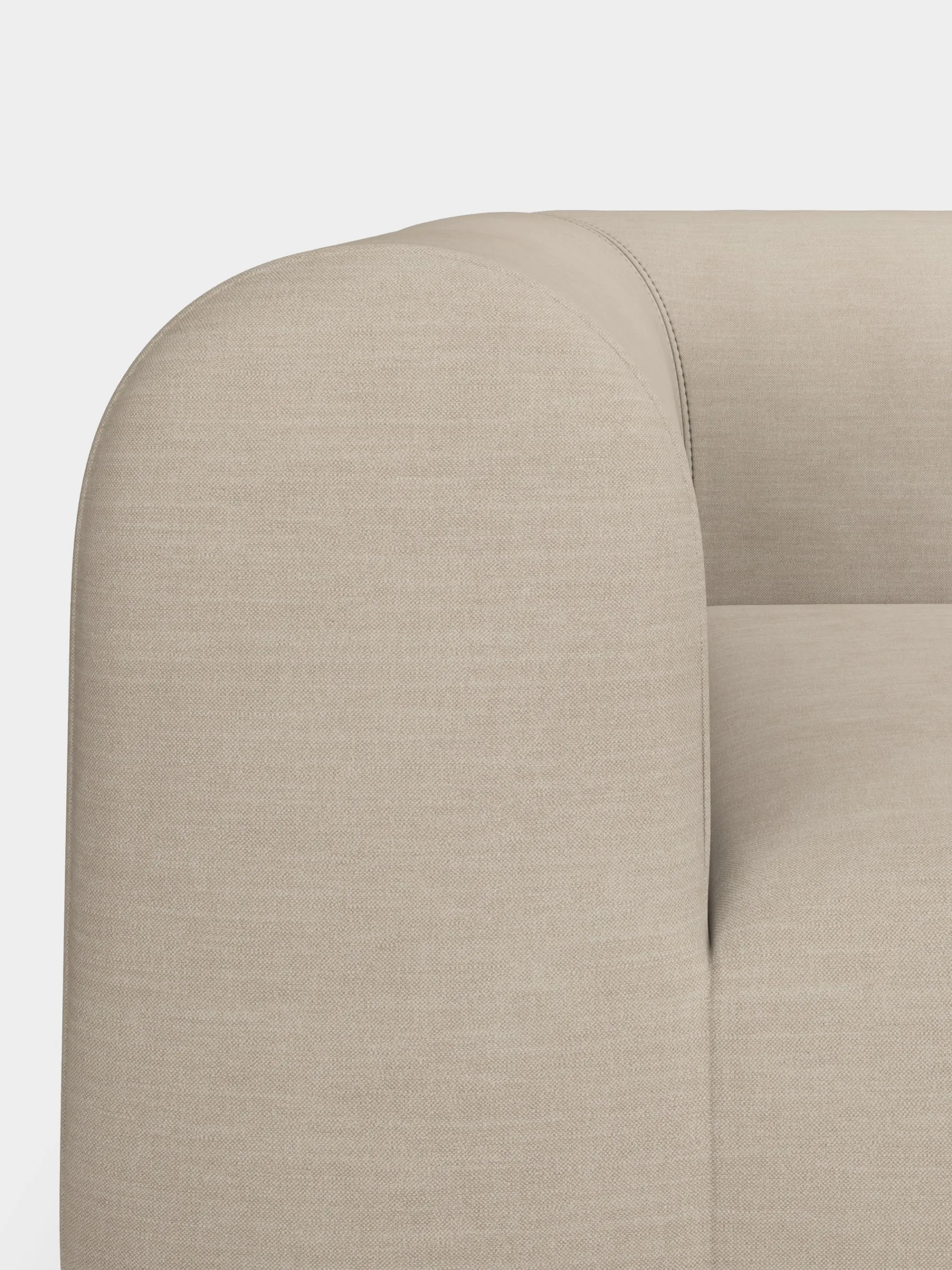 Plump Wide 3-Seater Modular Sofa