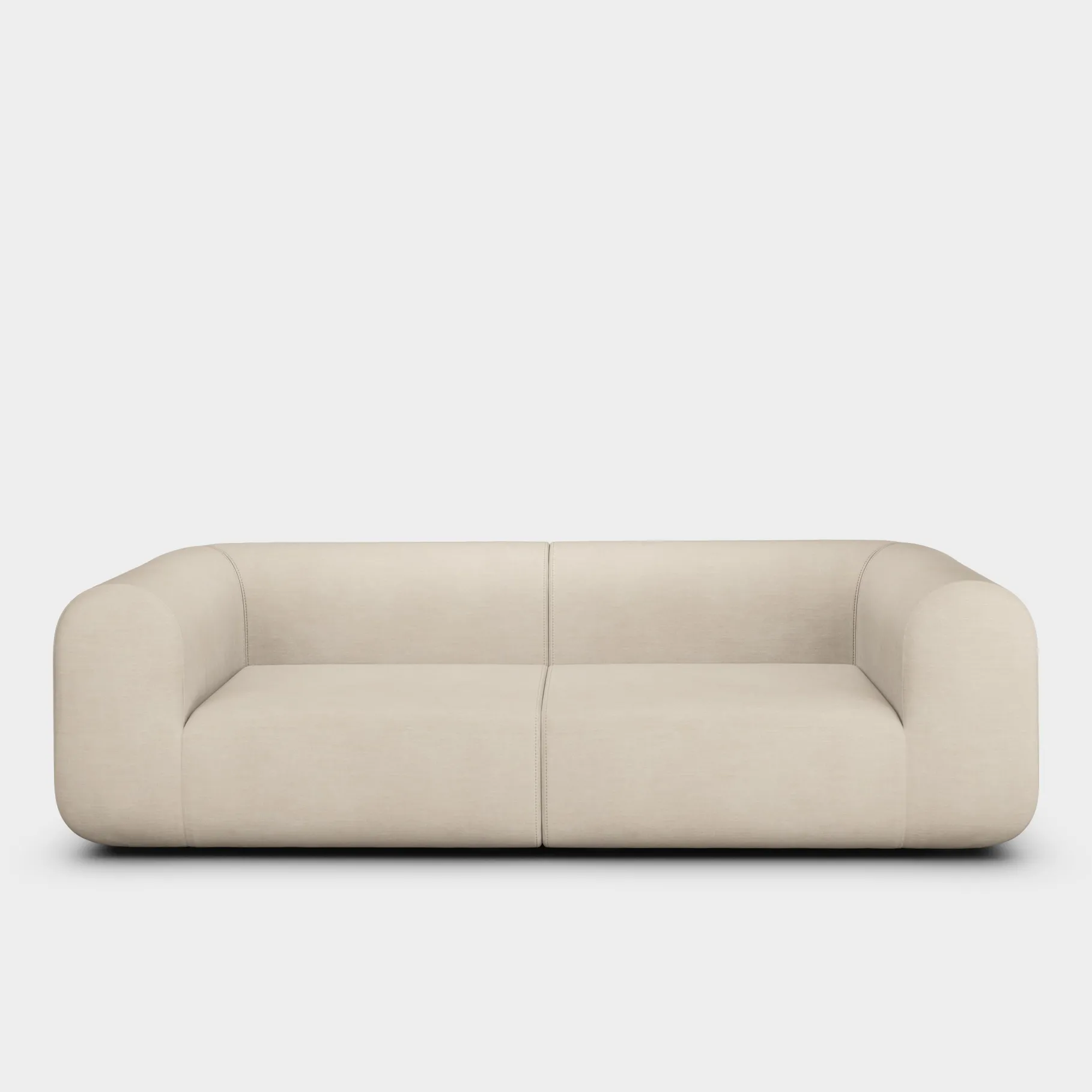 Plump Wide 3-Seater Modular Sofa