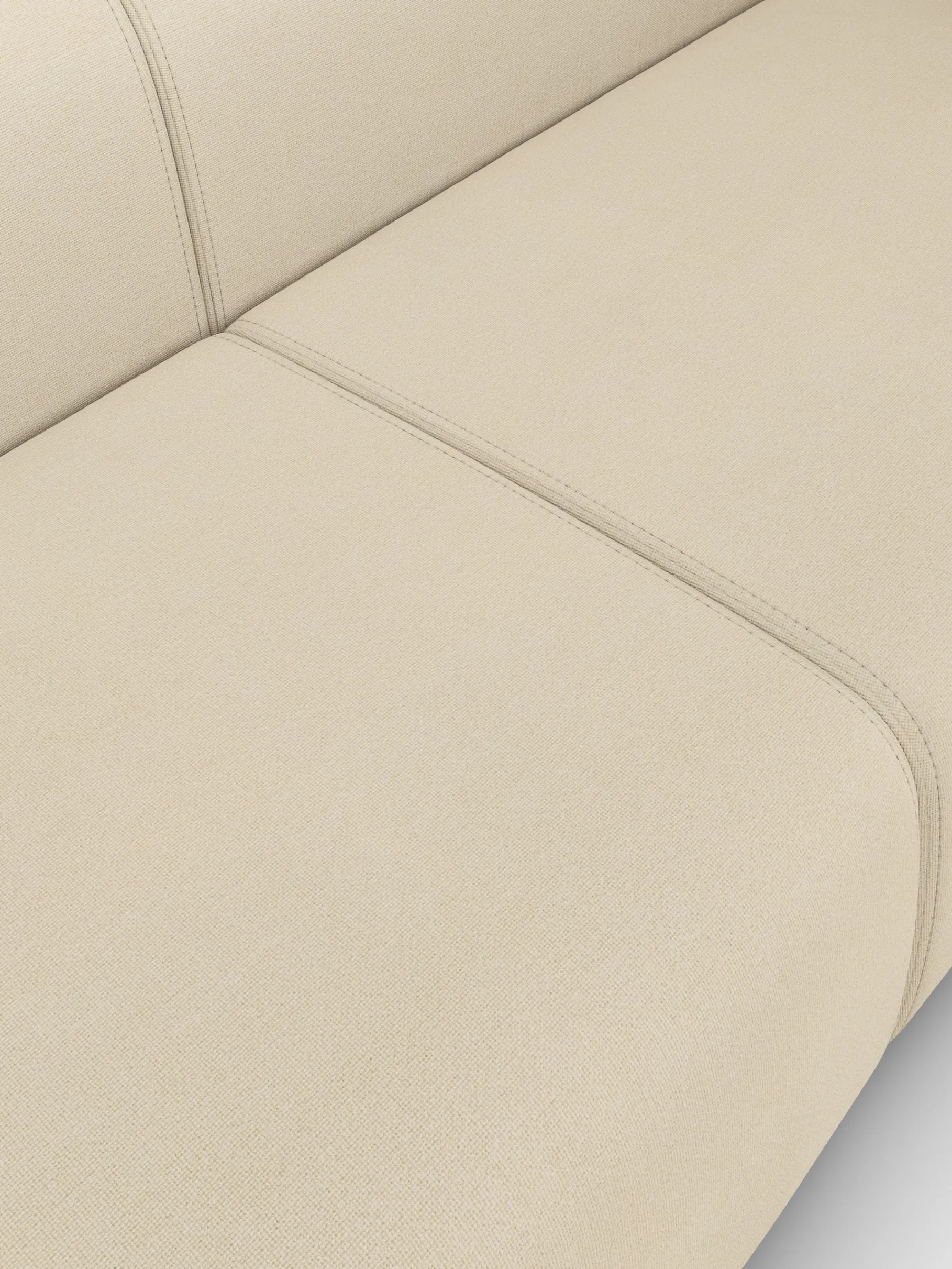 Plump Wide 3-Seater Modular Sofa