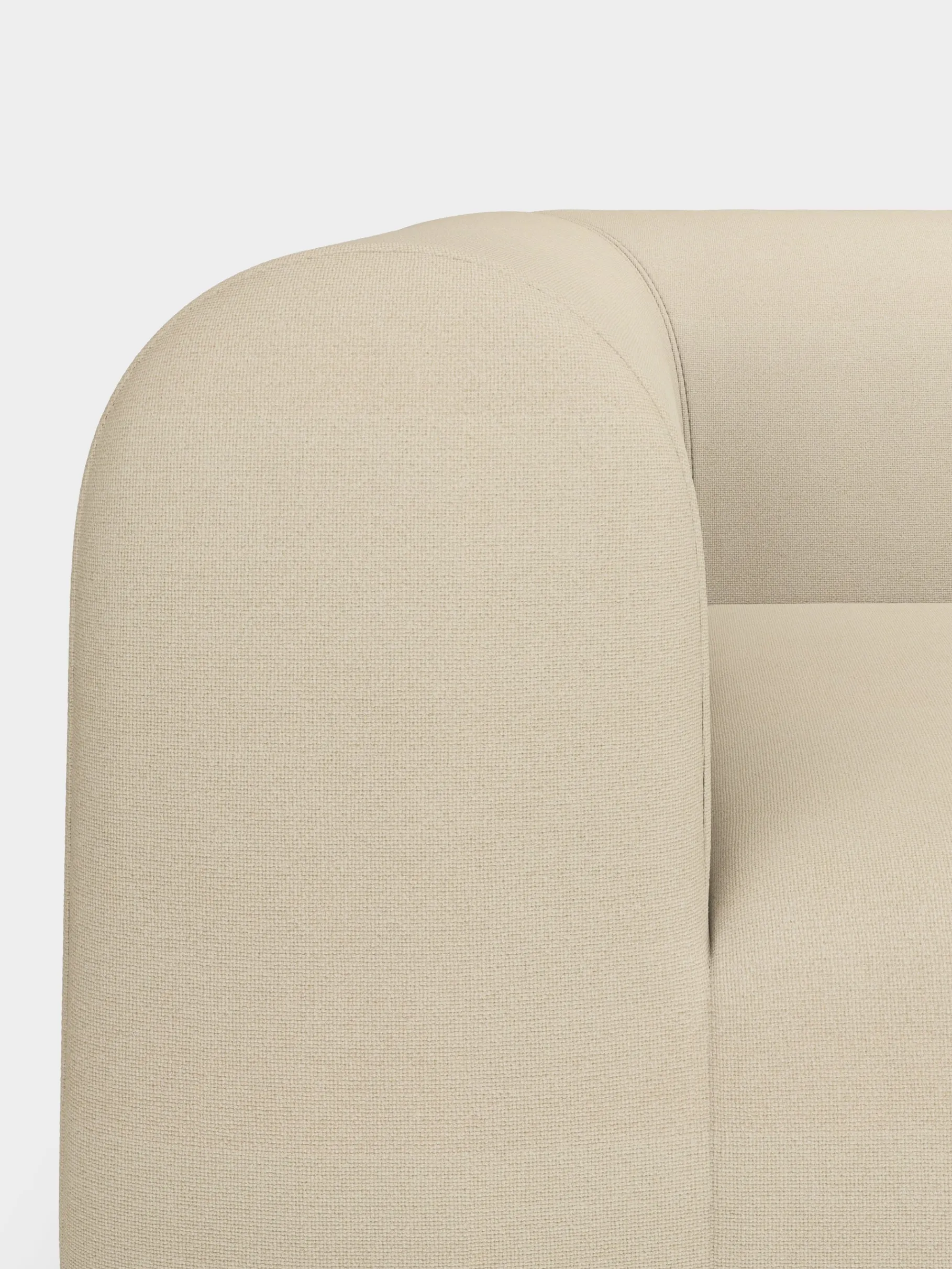 Plump Wide 3-Seater Modular Sofa