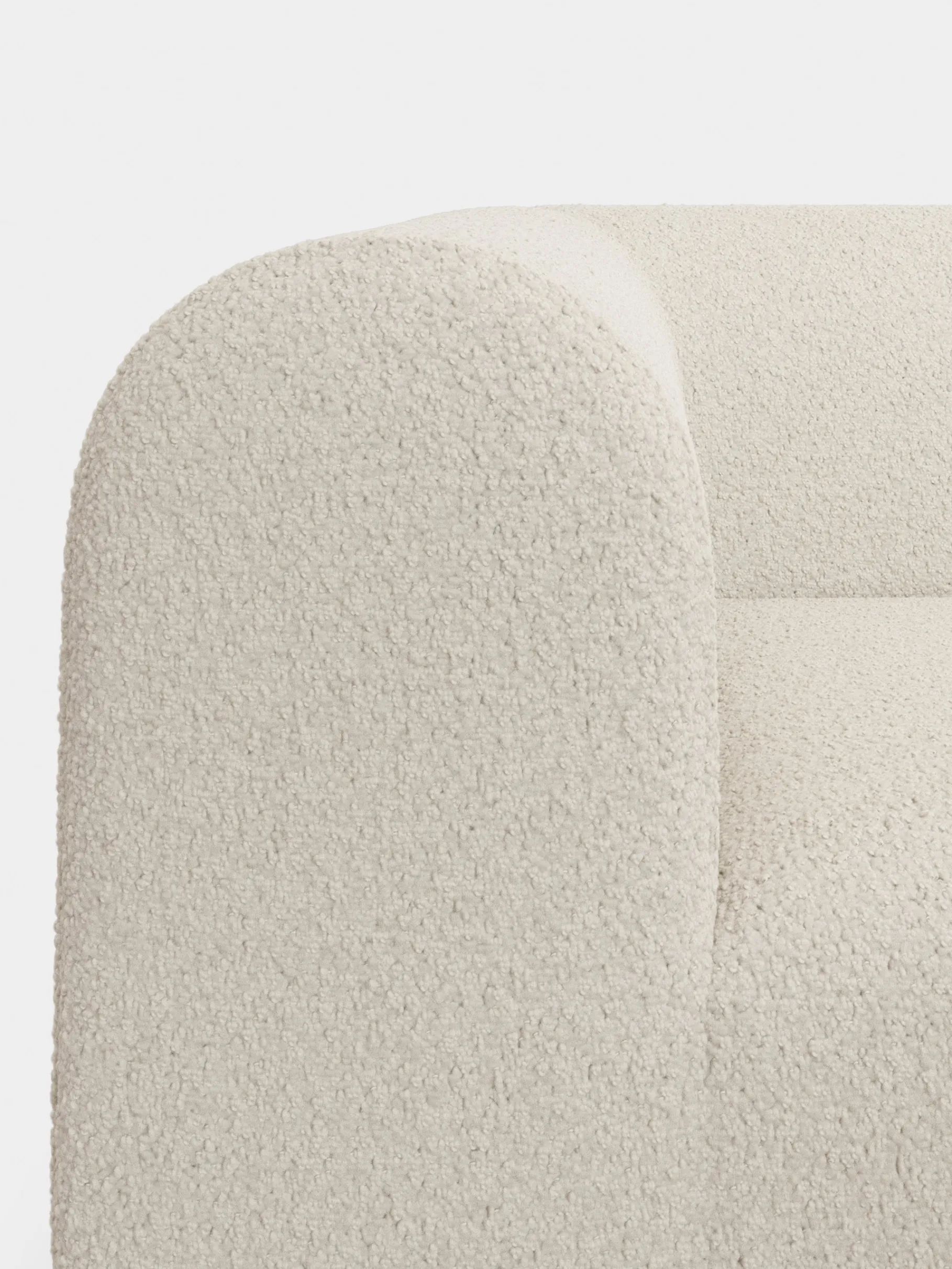 Plump Wide 3-Seater Modular Sofa