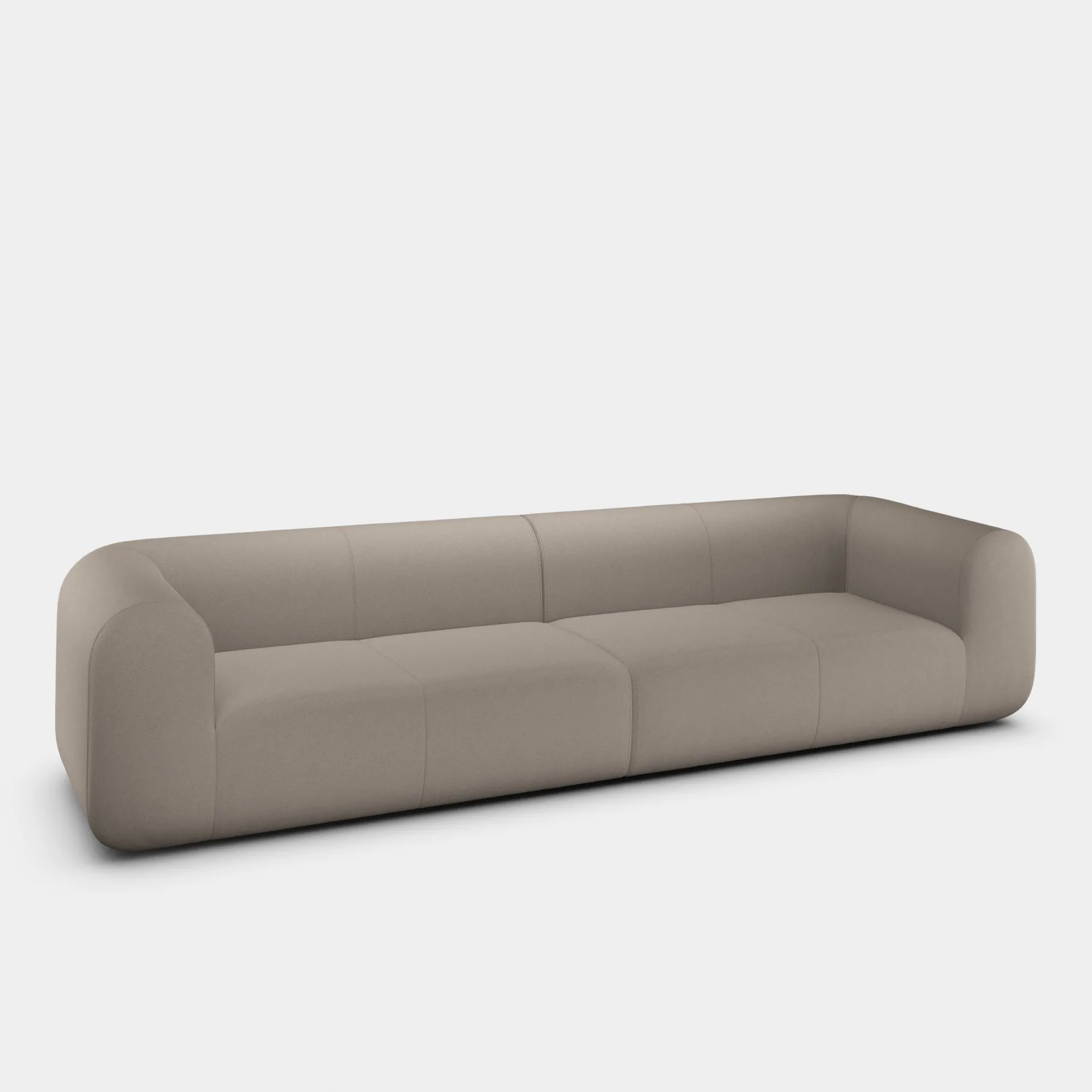 Plump Wide 4-Seater Modular Sofa