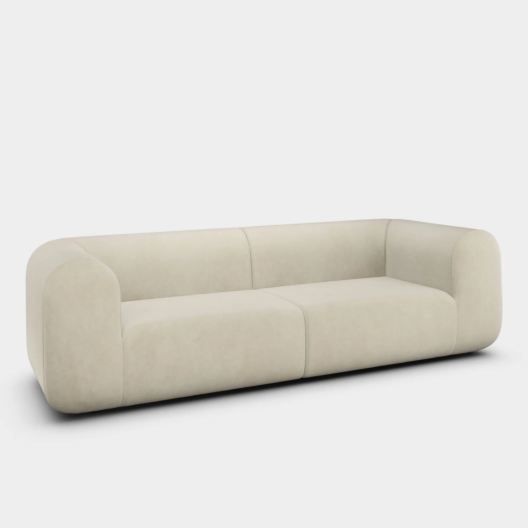 Plump Wide 3-Seater Modular Sofa