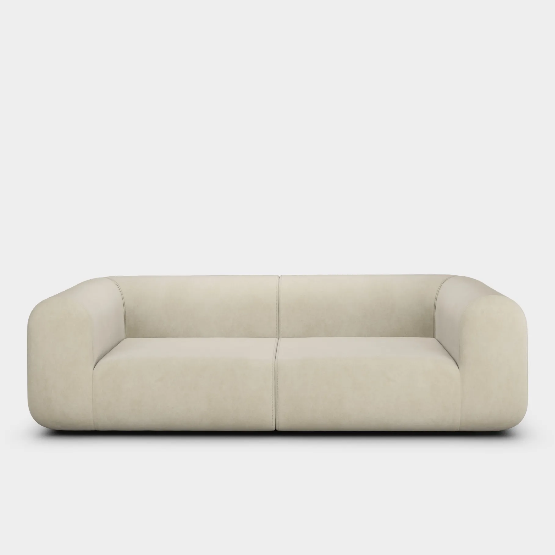 Plump Wide 3-Seater Modular Sofa