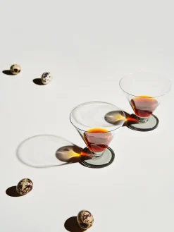 Puck Cocktail Glasses Set