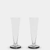Puck Flute Glasses Set