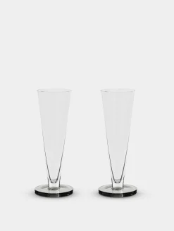 Puck Flute Glasses Set