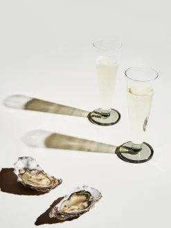 Puck Flute Glasses Set