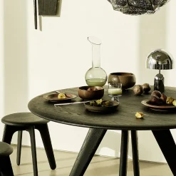 Slab 120cm Round Table