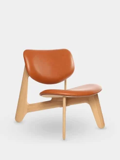 Slab Natural Wood Lounge Chair