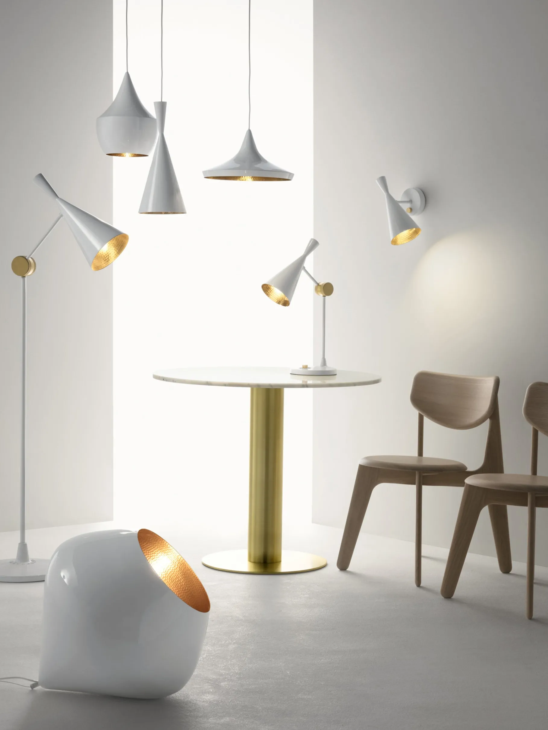 Slab Upholstered Dining Chair