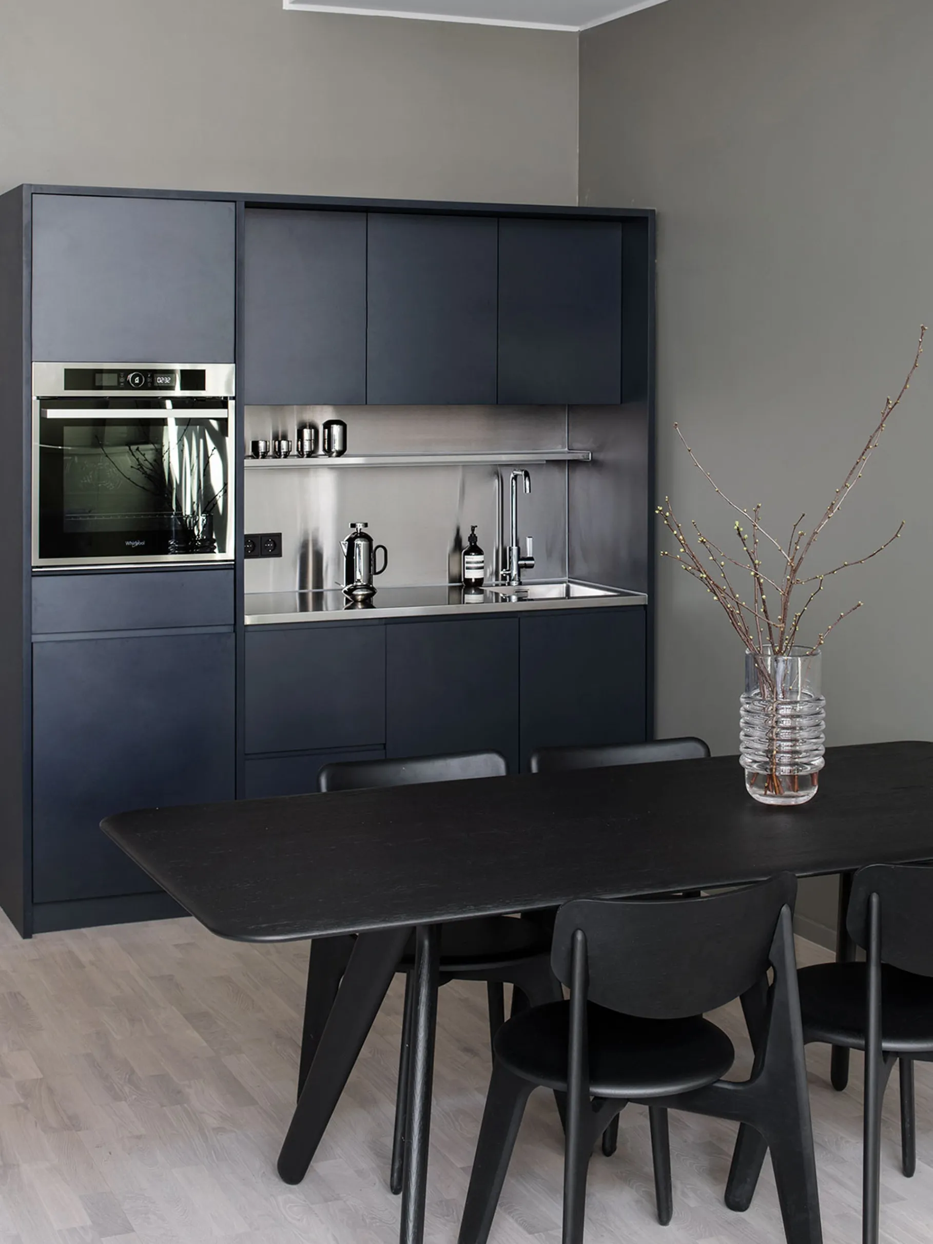 Slab Upholstered Dining Chair