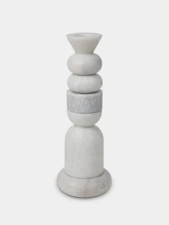 Stone Stacking Candleholder
