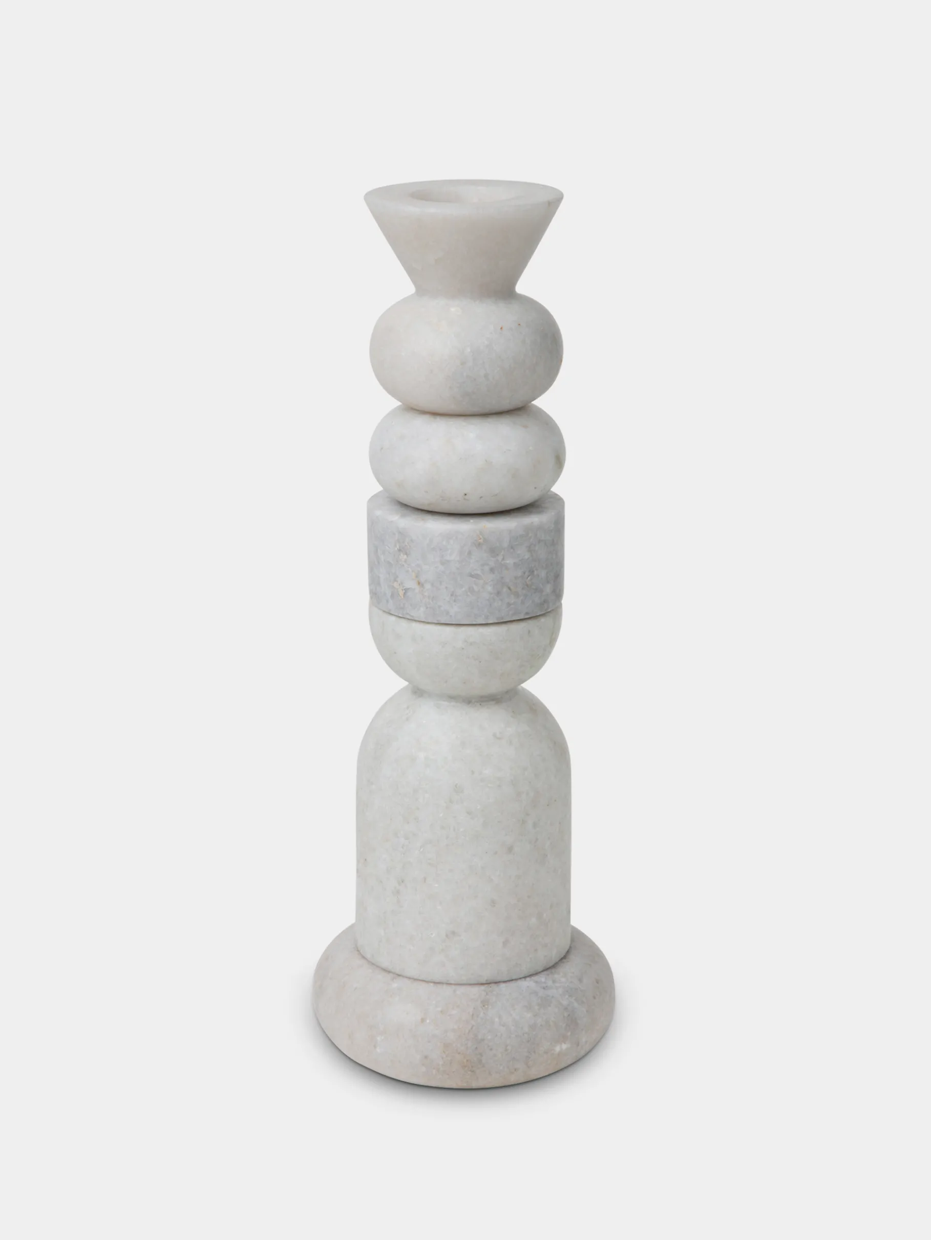 Stone Stacking Candleholder