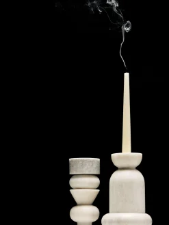 Stone Stacking Candleholder