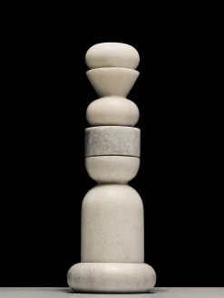 Stone Stacking Candleholder