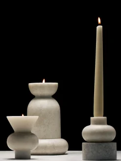 Stone Stacking Candleholder