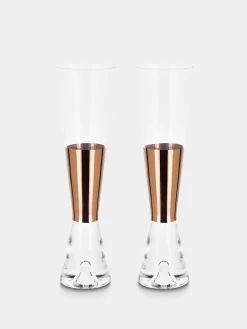 Tank Champagne Glasses Set
