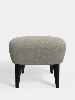Wingback Ottoman